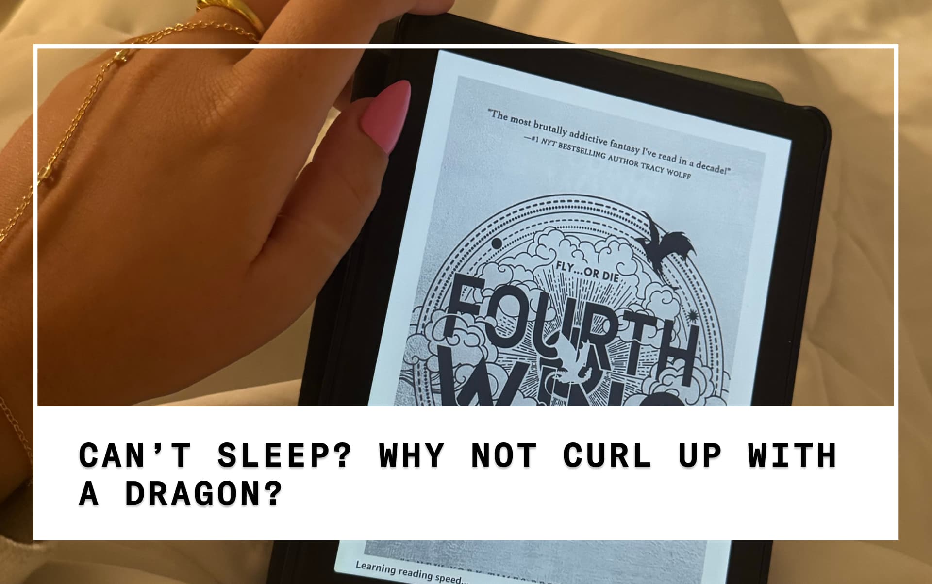 Fourth Wing on Kindle