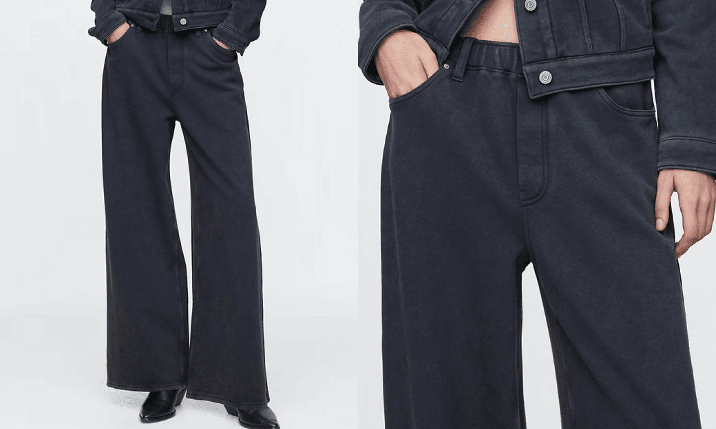Gap’s Heavyweight French Terry Baggy Jeans
