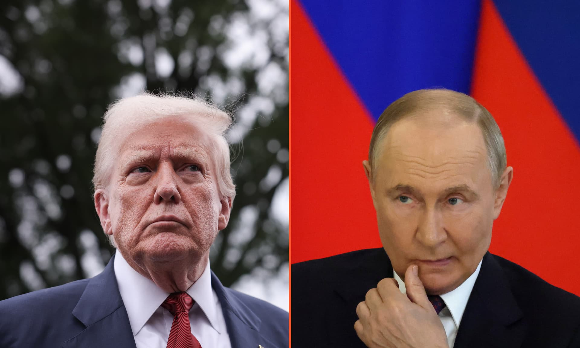 President Trump and Russian President Vladmir Putin