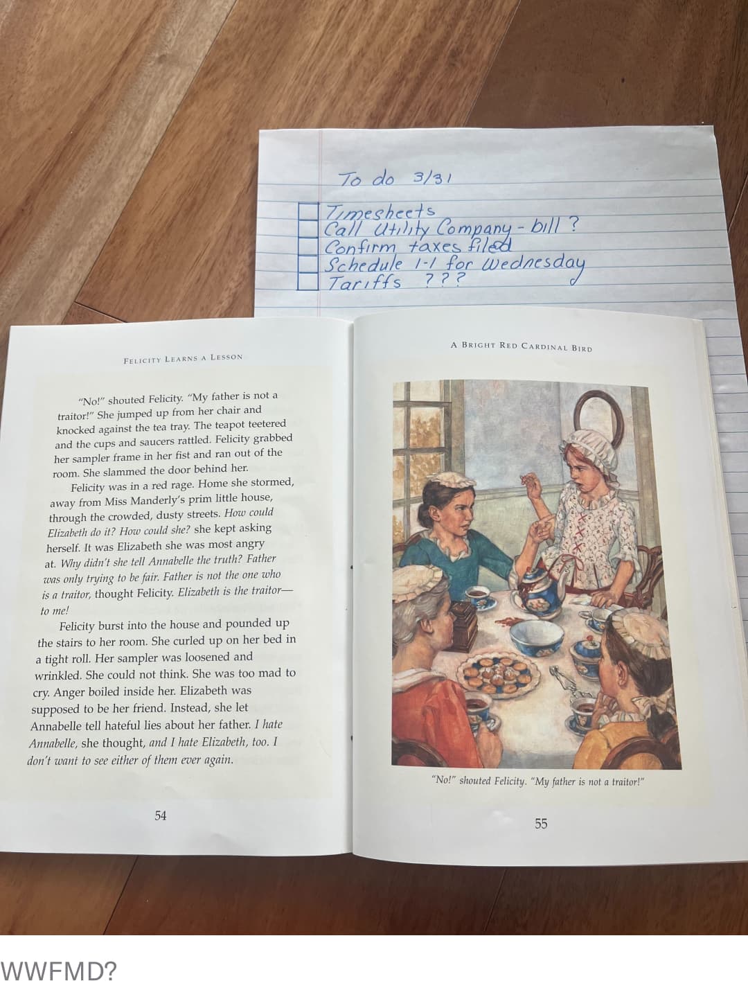 What Would Felicity's Mom Do?