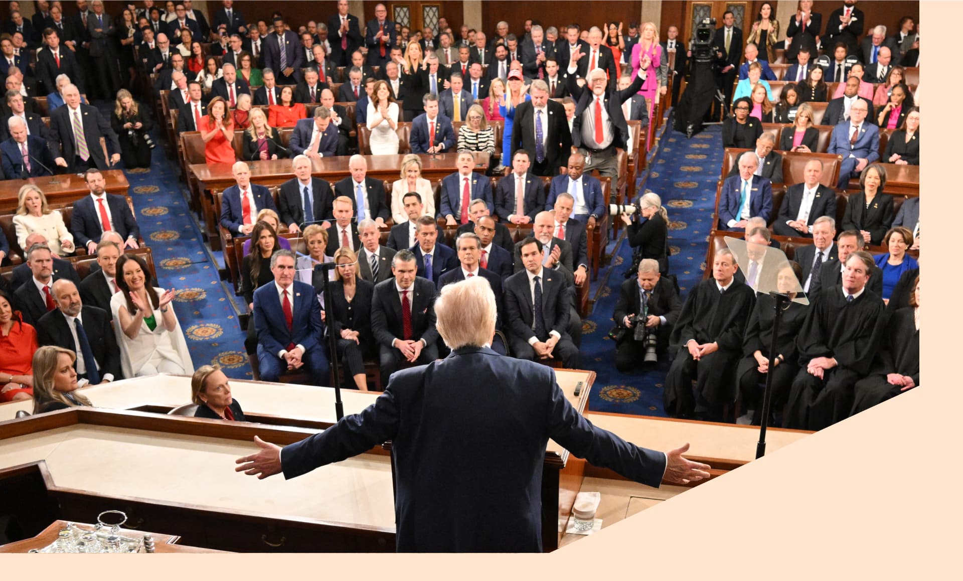 Trump speaking to Congress