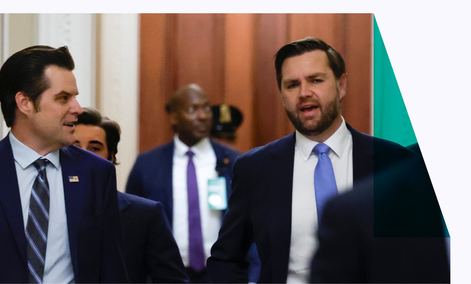 Matt Gaetz and JD Vance