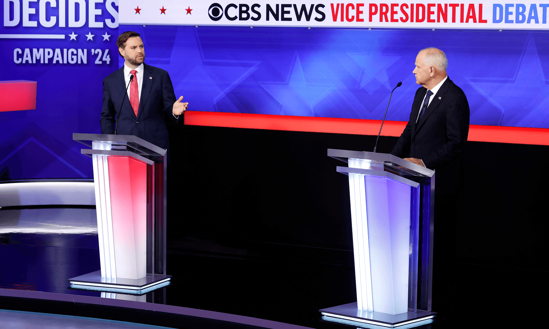 Vance and Walz debating