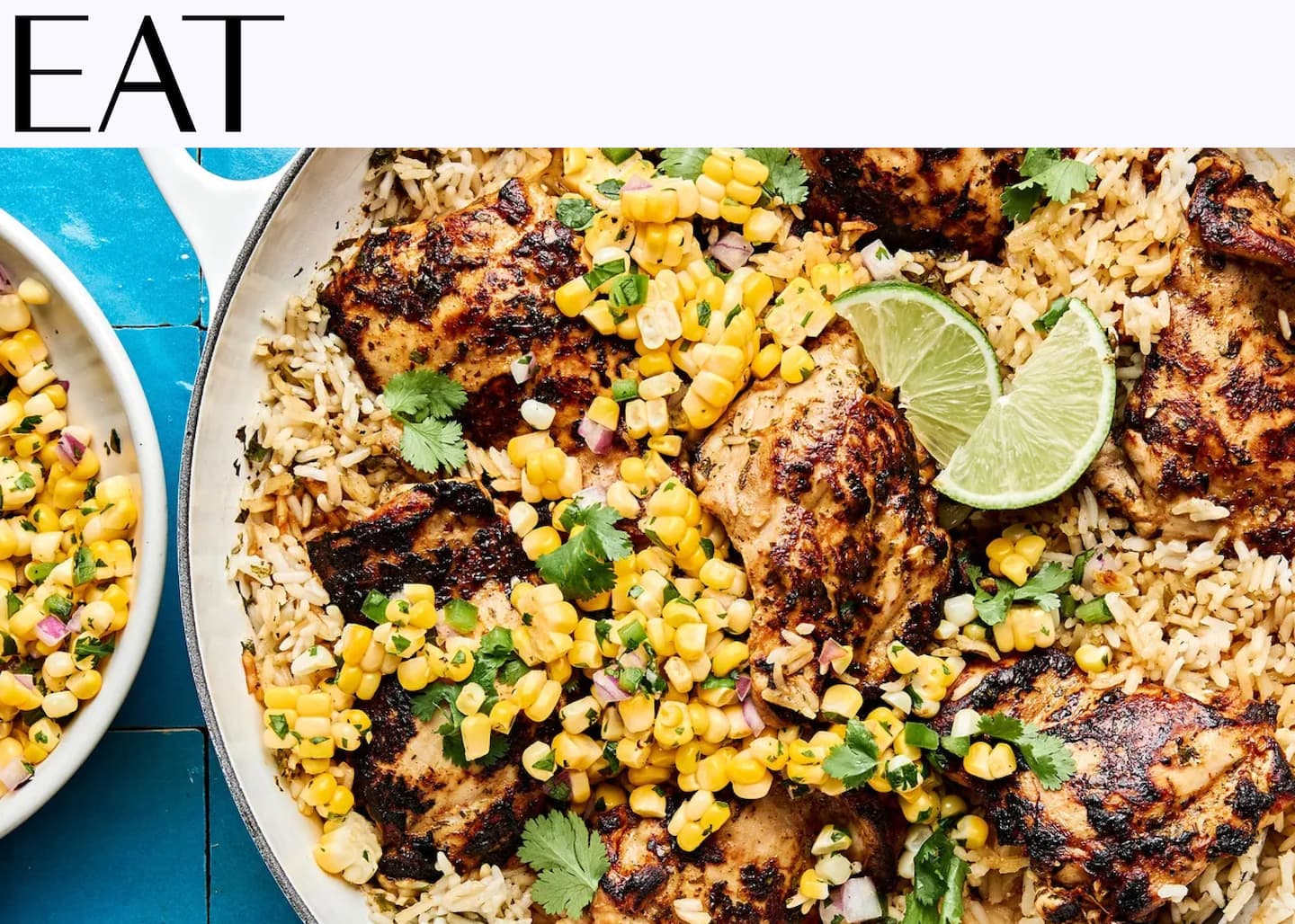 EAT: The Modern Proper’s Cilantro Lime Chicken Rice Skillet